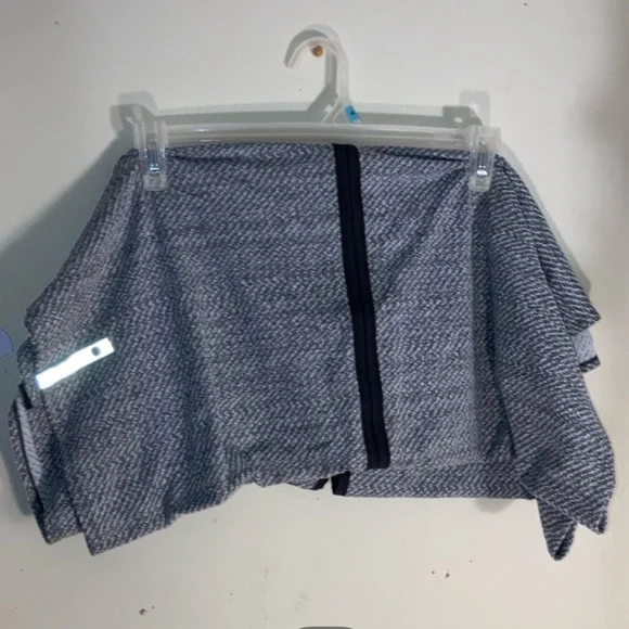 Lululemon Vinyasa Scarf Rulu Parallel Stripe Pigment Gray Heathered Black - Picture 5 of 5